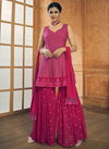 Pink Latest New Designer Heavy Wedding Wear Salwar Suit Collection DRS110